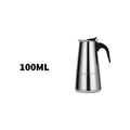 Stainless Steel Espresso Maker 2 & 4 Cup Stove Top Coffee Percolator Moka Pot