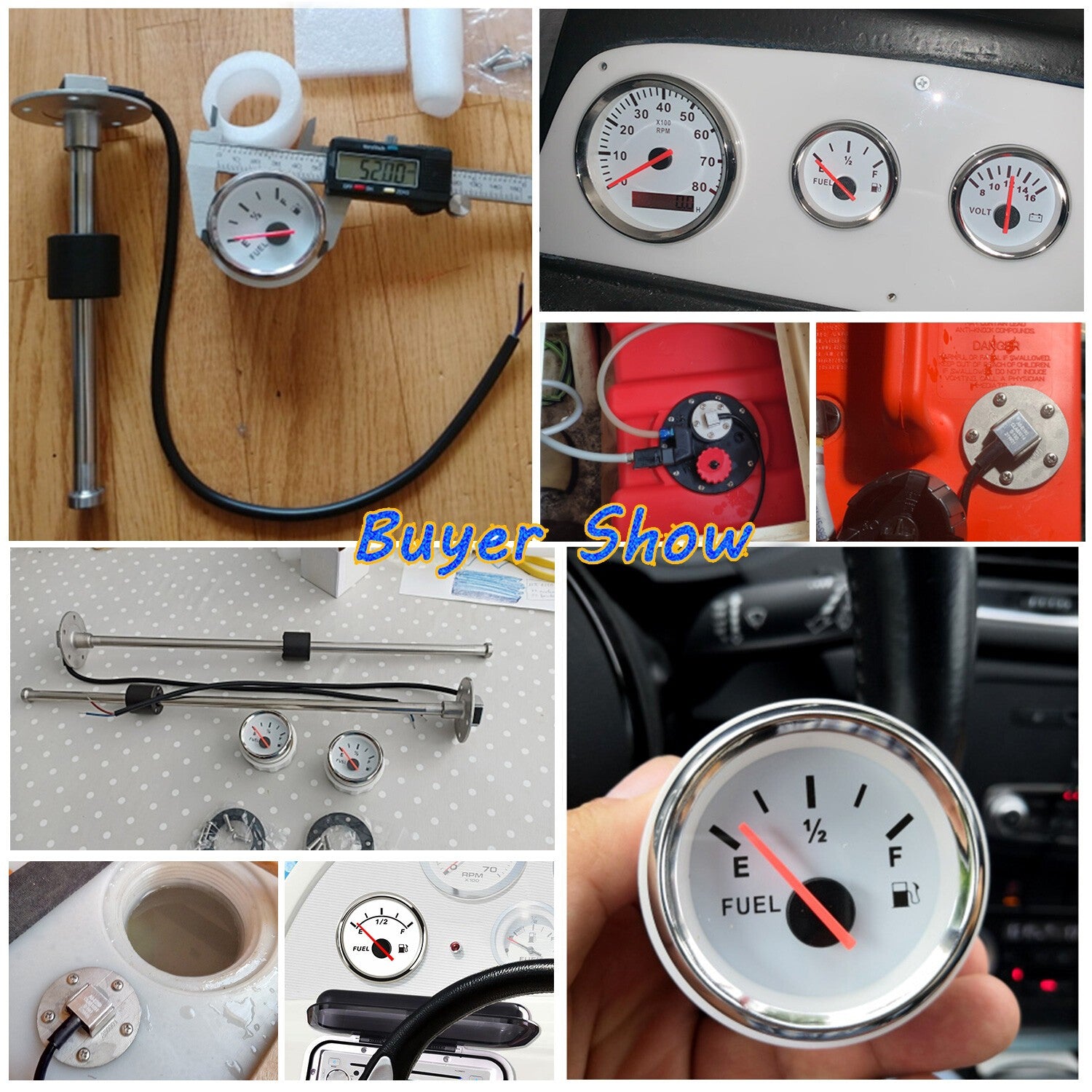 150mm Boat Fuel Sending Unit Marine Water Level Gauge Sensor 0-190 Ohms UK STOCK