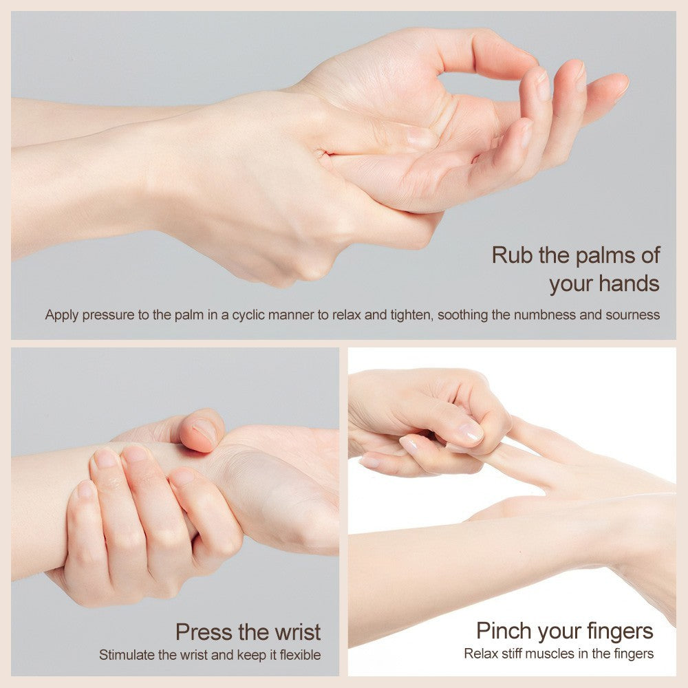 Cordless Hand Massager with Heat and Compression for Arthritis Carpal Tunnel