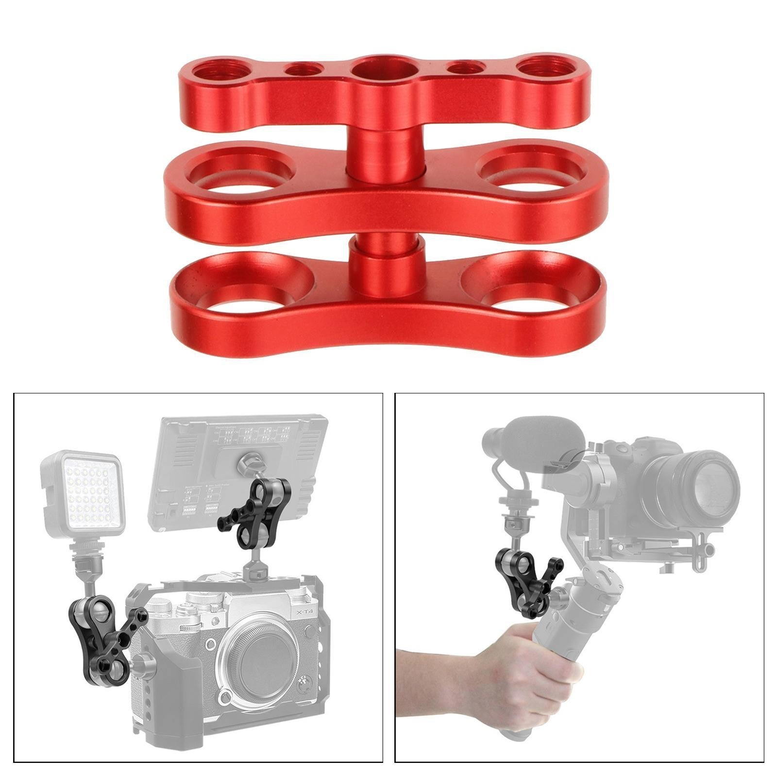 Standard 1" Ball Clamp for Underwater Diving Light Tray System Arms System