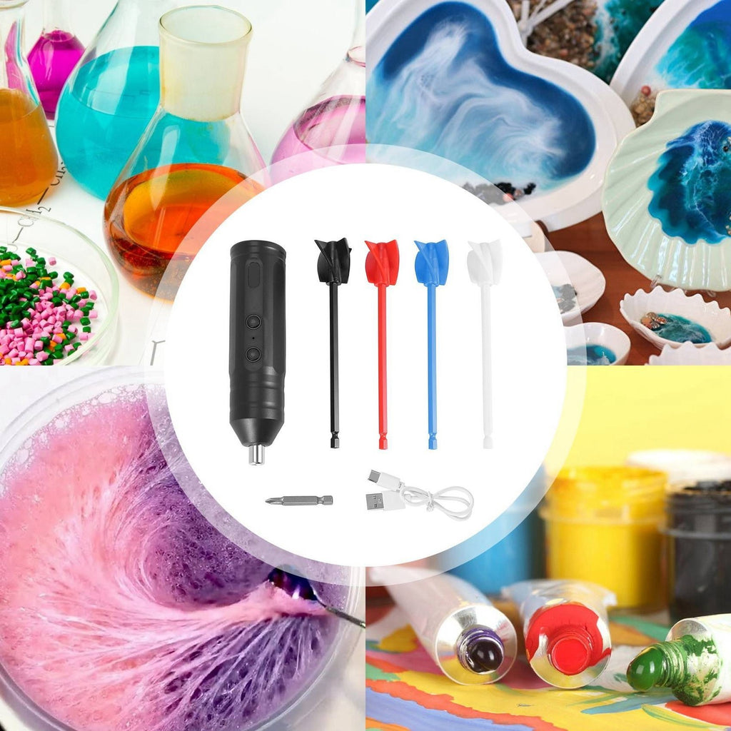 Epoxy Mixer, Handheld Resin Mixing Tools for Resin Stirring - Electric5732