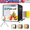 PULUZ 40CM Big LED Light Box Photo Tent Dimmable Photography Studio Shooting 16"
