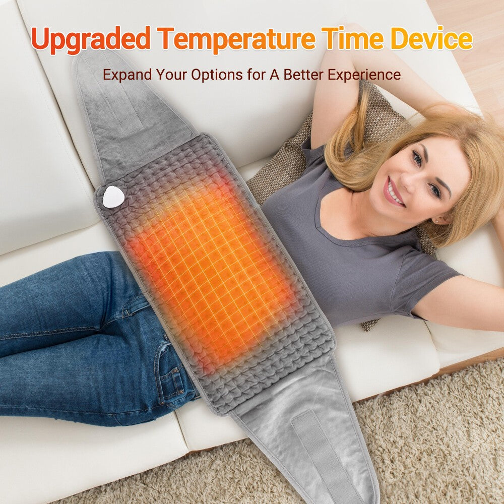 Heat Pad for Back Pain Relief Electric Heating Pads with 9 Temperatures 4 Timer