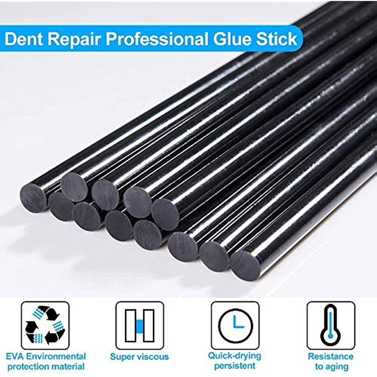 BLACK hot glue sticks 7/11mmX200mm hot melt adhesive sticks 5/10/20/30 pcs UK