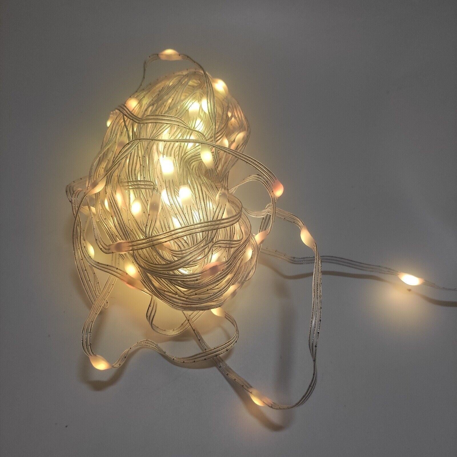 10M Led Flagpole Light String Bulbs USB, Remote or App or Voice Controlled .
