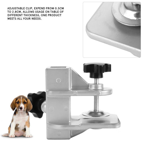 (23*23mm)Pet Grooming Table Clamp On Accessory Aluminium Alloy Fixture Fix SG .