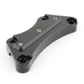 Black Top Handlebar Riser Clamp For Harley  for Touring Street Road King Glide M