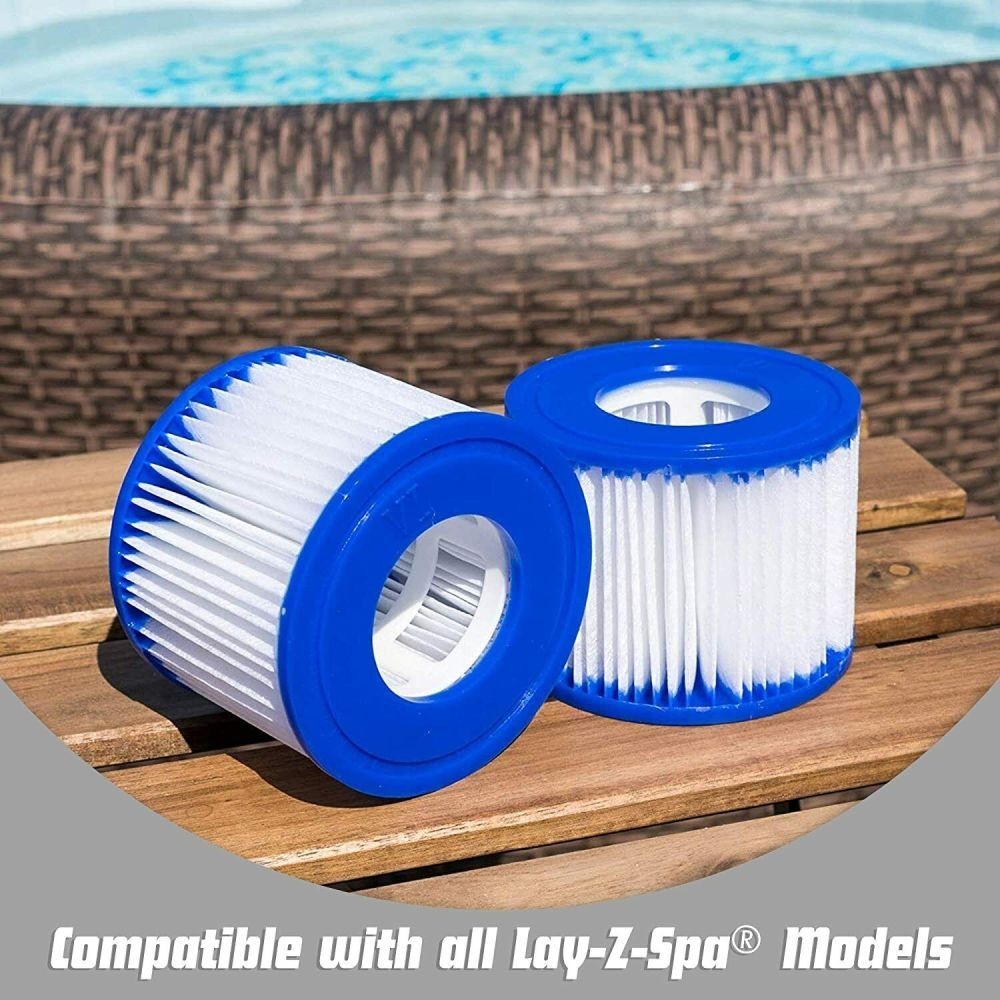 2pcs Filters VI Cartridge Hot Tub Spa Swimming pool  For Bestway Lazy Lay-Z-Spa