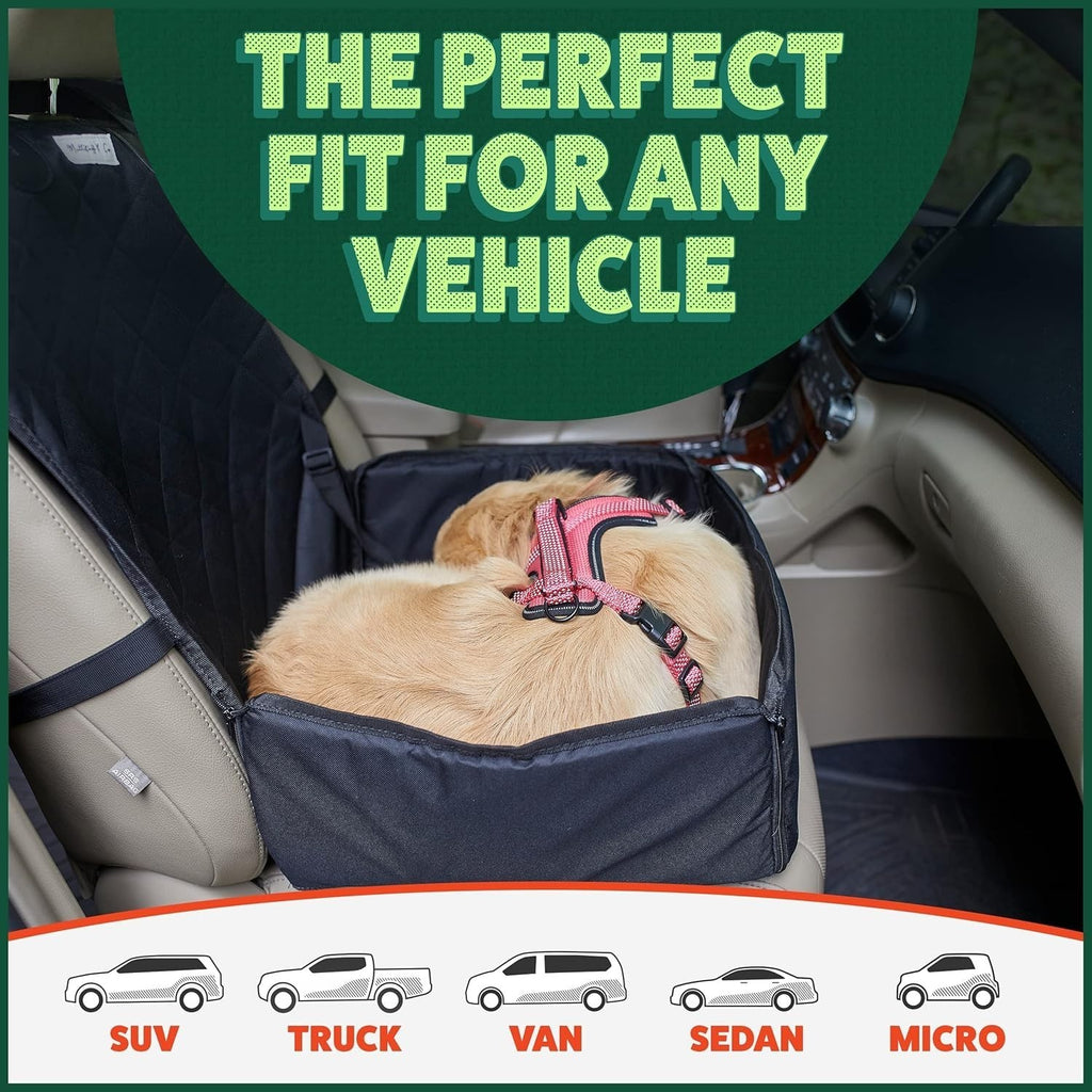 Dog Car Pet Car Seat Puppy Waterproof Basket Booster Seat -2-in-1 RRP £18.99