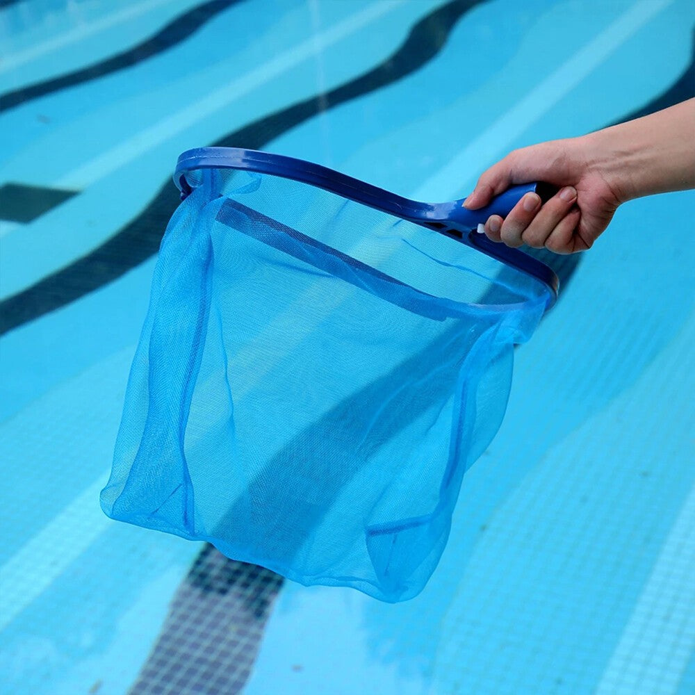 Swimming Pool Deep Debris Skimmer Leaf Fine Mesh Net Cleaning Scoop Pond Hot Tub