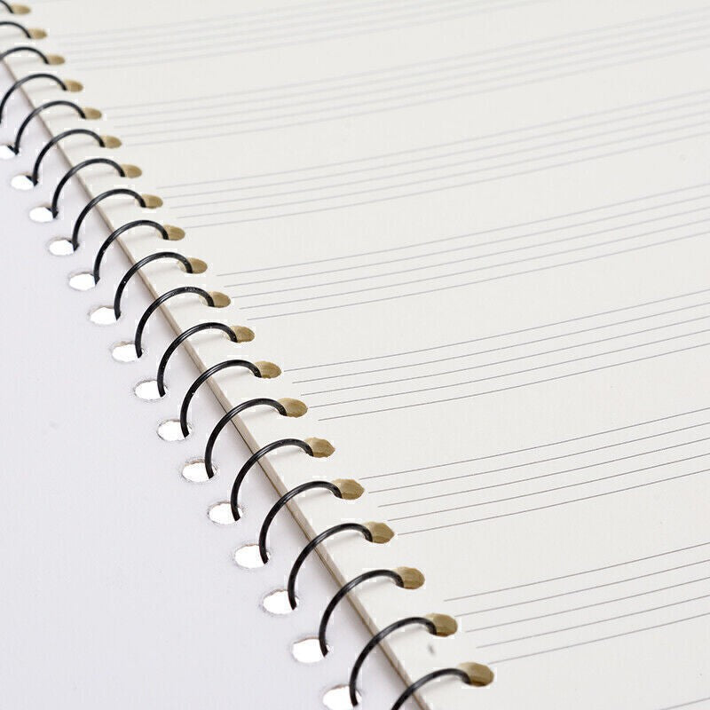 Blank Sheet Music Composition Manuscript Staff Paper Art Music Notebook A4 NEW