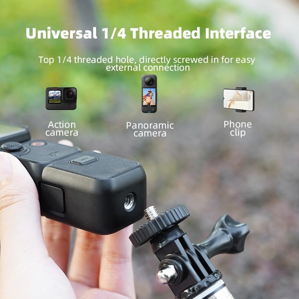 For DJI OSMO POCKET3 Extension Stick Sports Camera Extension Selfie Stick