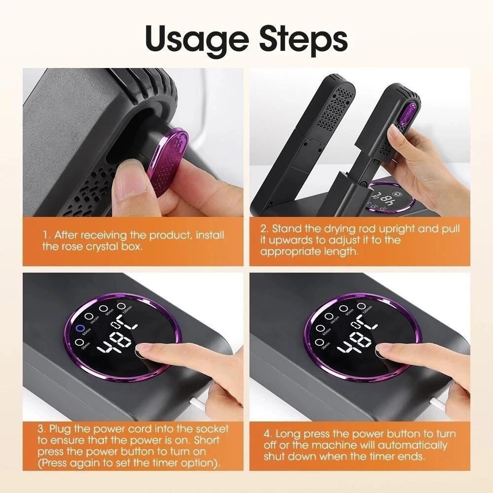 Electric Shoe Boot Dryer with UV Sterilization Fast Drying Odour Eliminating