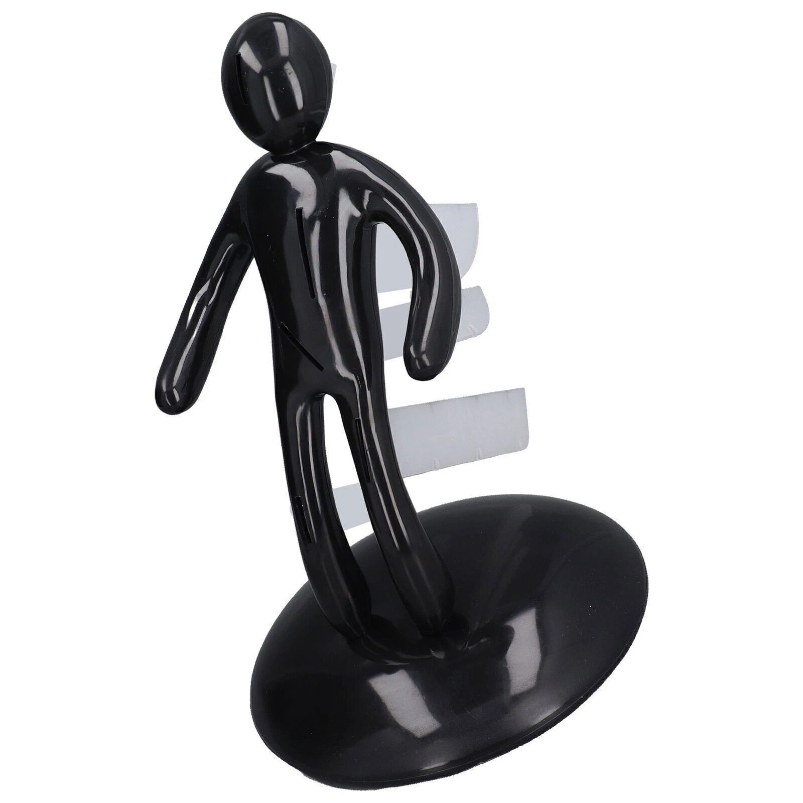 New Standing Man Knife Stand Multifunctional Human Holder Kitchen Storage Black