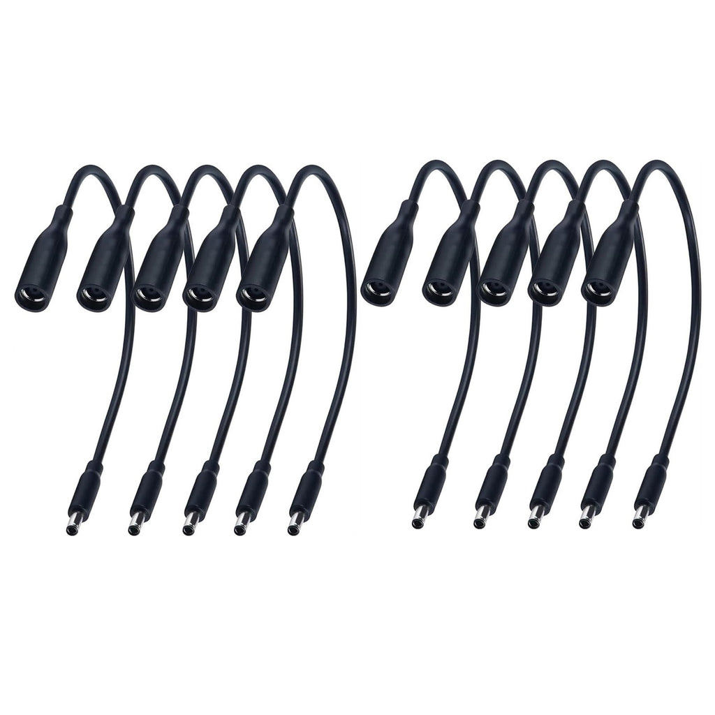 10PCS Dell Charger Adapter Cable 7.4mm Round Female To 4.5mm Male Plug New