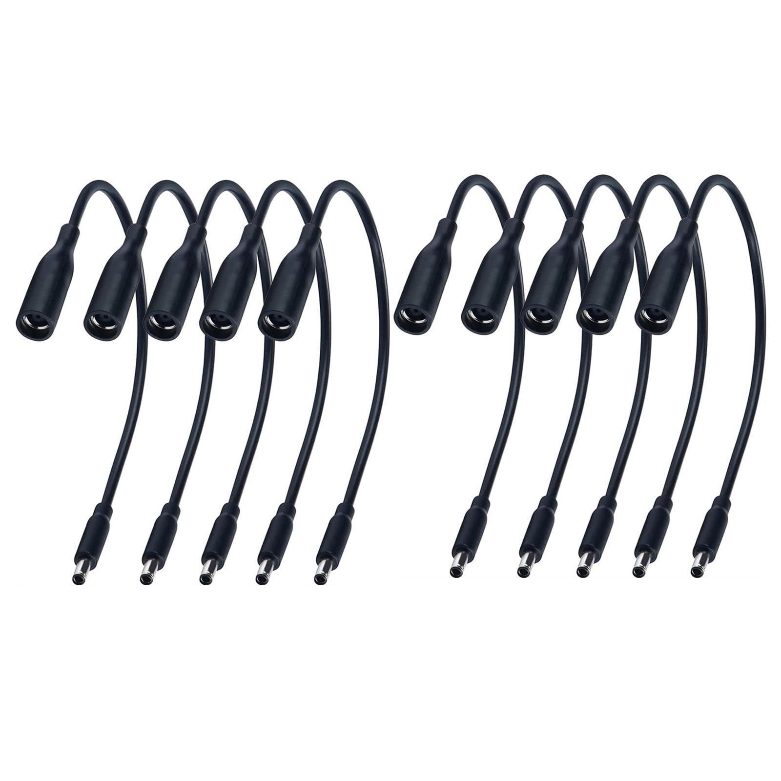 10PCS Dell Charger Adapter Cable 7.4mm Round Female To 4.5mm Male Plug New