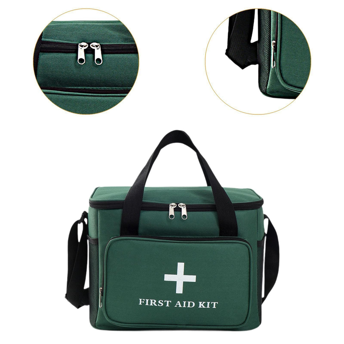 Empty Emergency Medical First Aid Bag For Travel Camping Hiking Outdoor Use