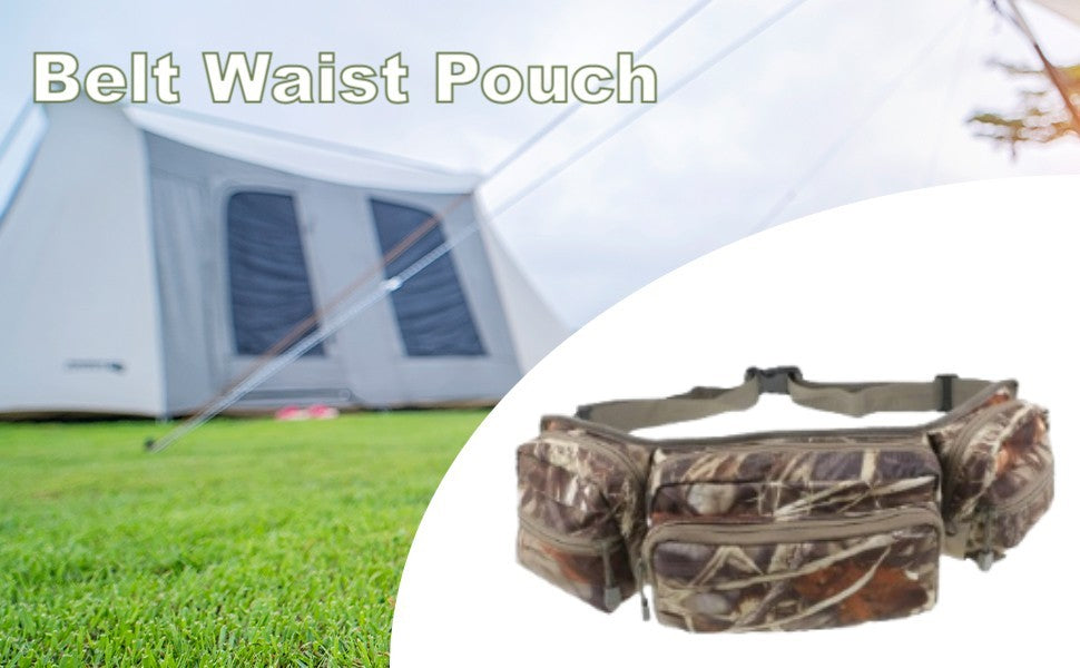 Hunting Belt Waist Pack Waterproof Pouch Hip Belt Bag Outdoor Bumbag