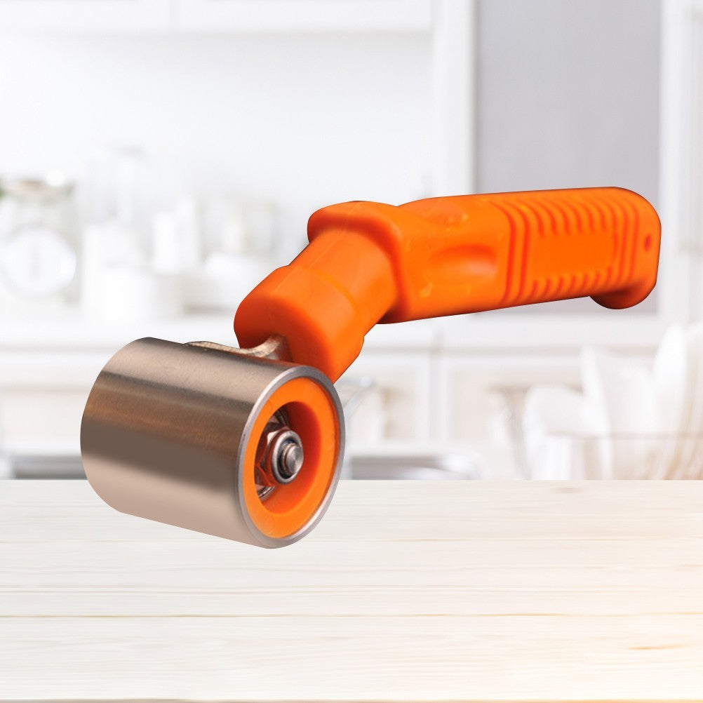 Stainless Steel Wall Sticker Roller Flat Pressure Roller DIY Tool