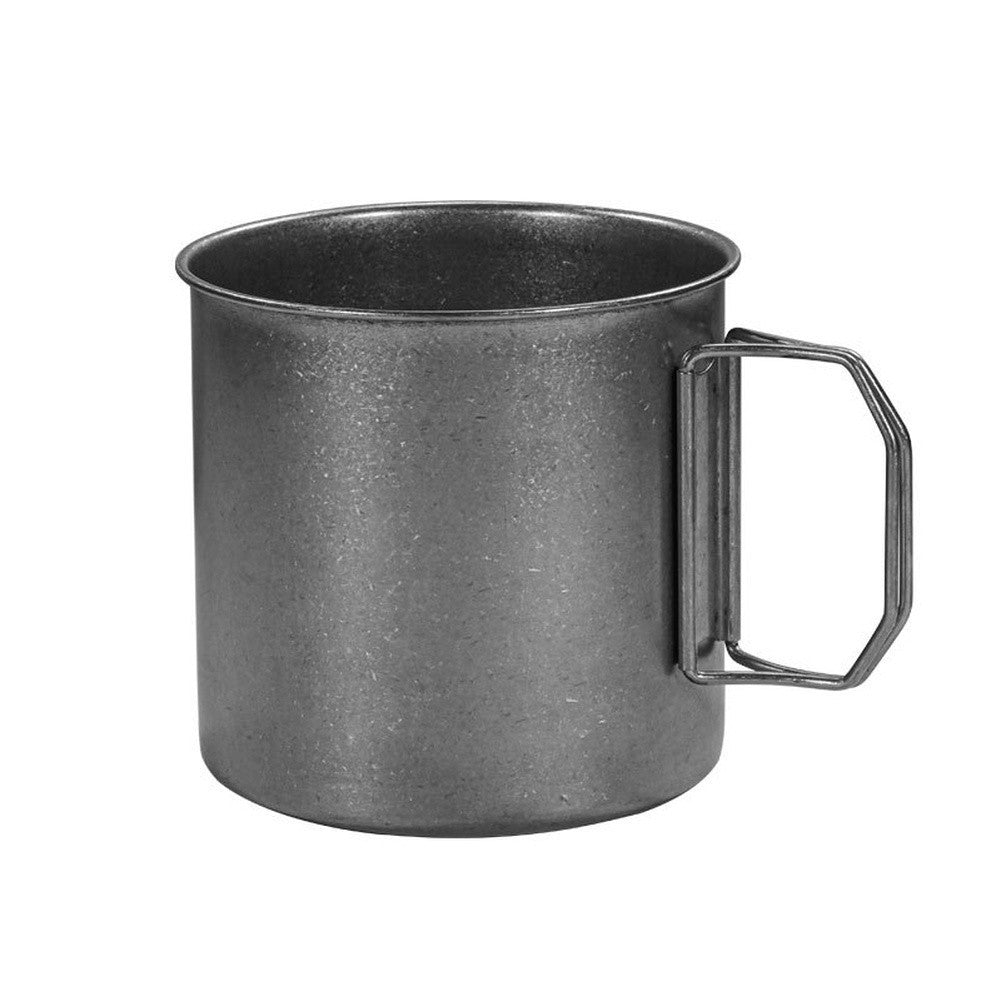 Vintage 304 Stainless Steel Folding Cup Portable Collapsible Mug for Camping