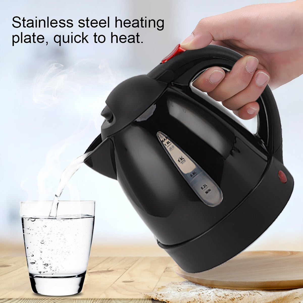 24V Kettle For Lorry 1000ML Portable Travel Kettle For Trucker Fast Boil