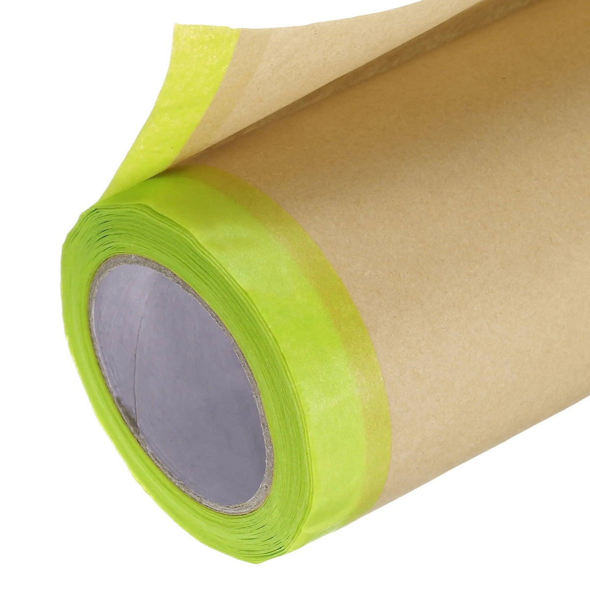 Pre-Taped Masking Paper with Dispenser Brown Paper
