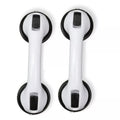 Suction Grab Bars 2 Pack Shower Handle Bathroom Safety Support No Drill