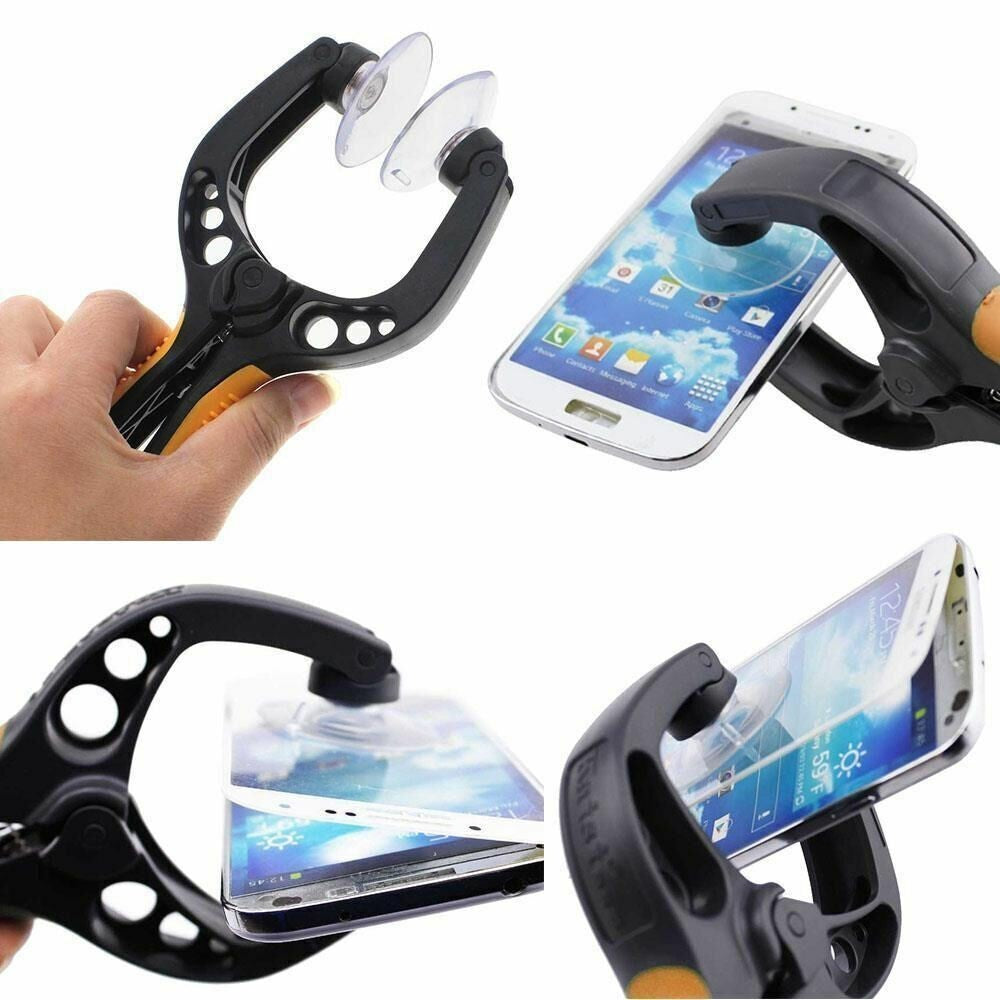 Clamp Plier LCD Screen Sucker Repair Mobile Phone Tool Suction Cup Pliers