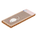 Cat Scratcher Cardboard Cat Scratch Pad Wear Resistant Grind Claws Lounge for