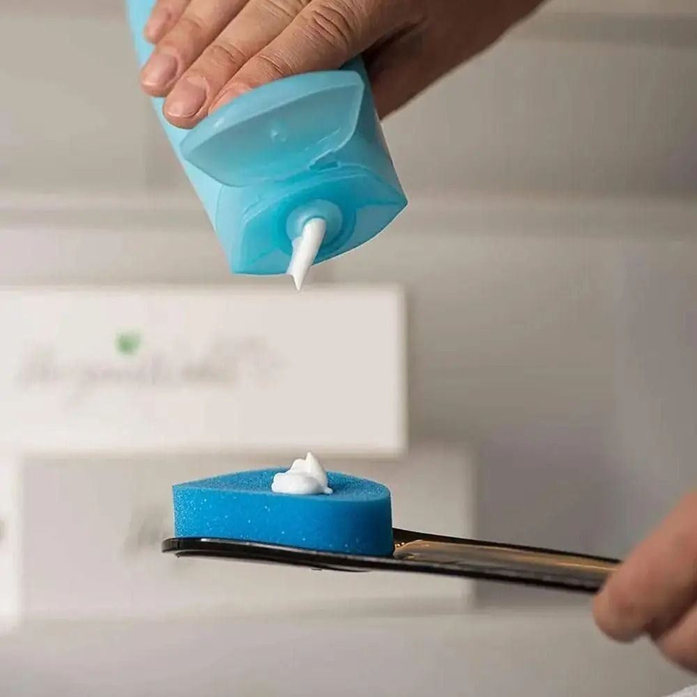 Self Tanning Back Applicator Reusable Back Care Sponge Folding Beauty Brush