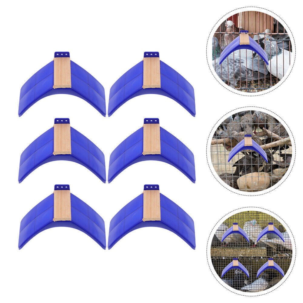 NEW 20pcs Bird Wooden Rest Stand Pigeon Home Plastic Pigeon Perch Frames