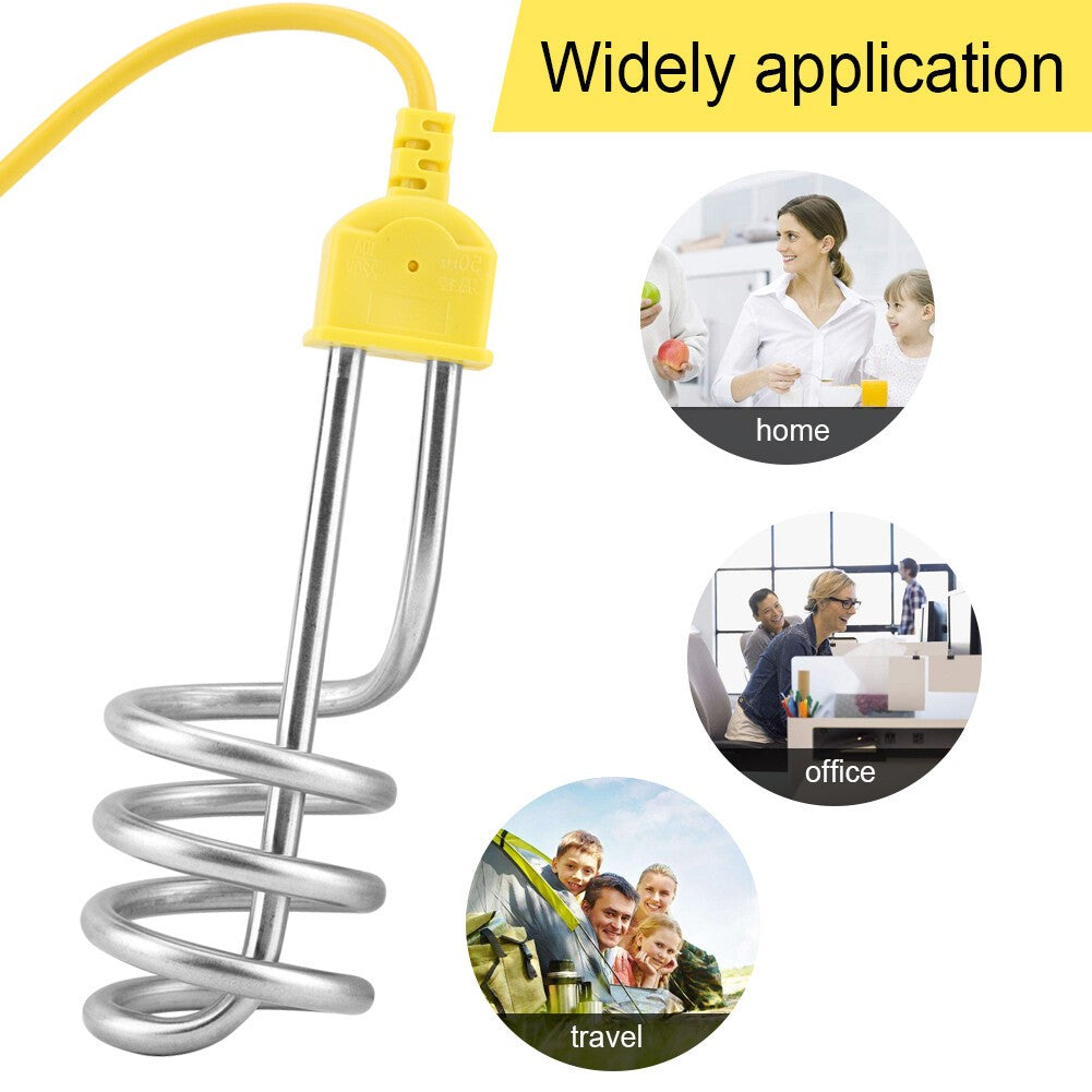1800W Electric Immersion Water Heater Portable Suspension Hot Fast Boiler