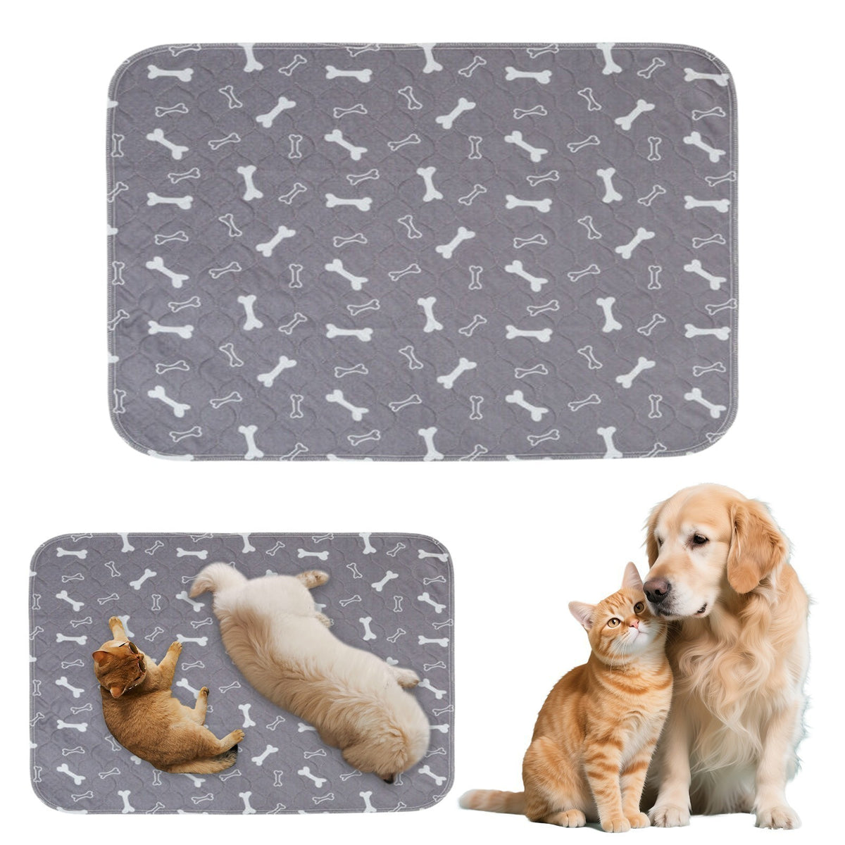 Puppy Pads Pheromones Reusable Puppy Pads Washable Dog Pee Pad Pet Training Pad