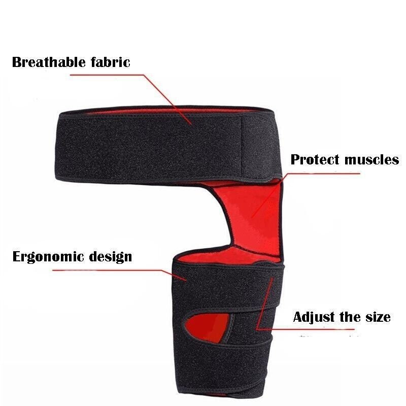 Adjustable Belt Hip Sciatica Nerve Pain Relief Groin Wrap Brace Rib Support
