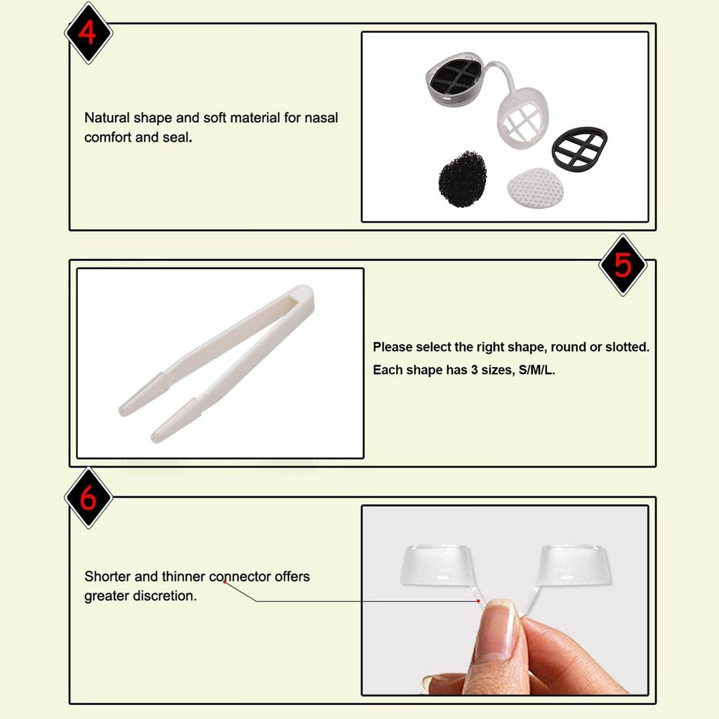 Nasal Filter -Nasal Filters Nasal Filters Nose Plugs For OU