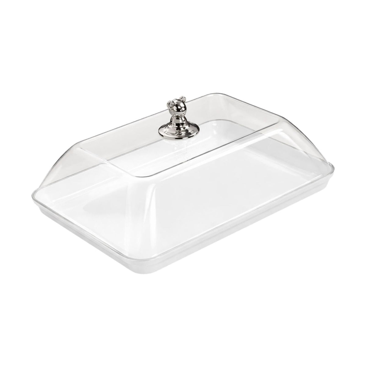 Cake Stand with Clear Dome Cake Serving Tray Cookie Platter Pastry Display
