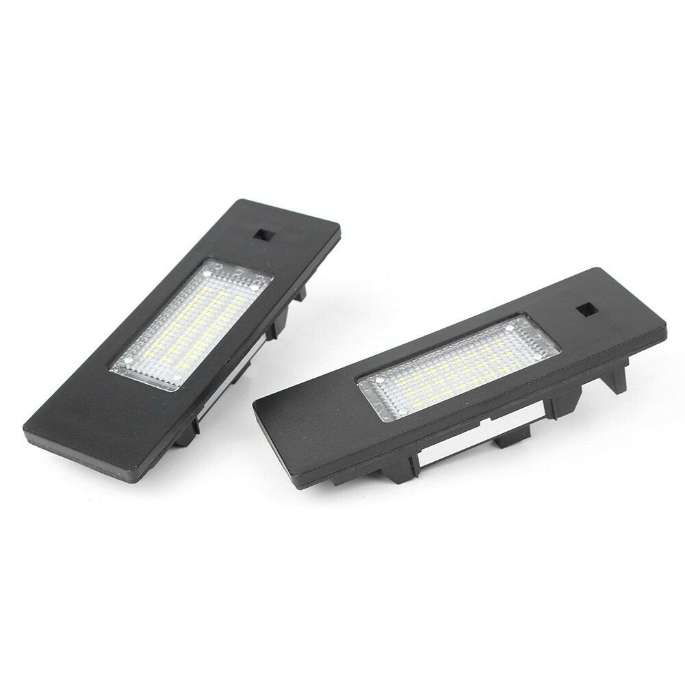 2x LED Licence Number Plate Light No Error For BMW 1 6 Z E81 E87 E63 E64 E85 E89
