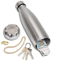 Stainless Steel Secret Hidden Water Bottle Safe Secret Stash Storage Compartment