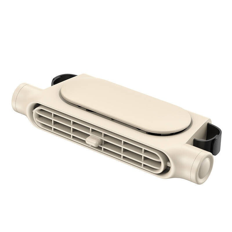 Car Rear Seat Fan USB Powered Car Headrest Cooling Air Fan Car Interior Fan.