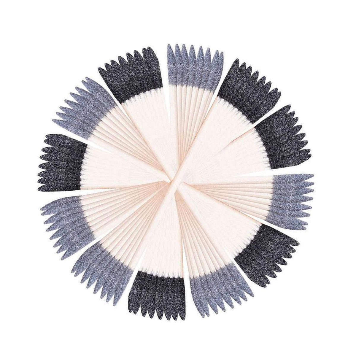 50 Count Sanding Sticks Dual Head 150 Black 280 Gray for Smoothing Small Spots