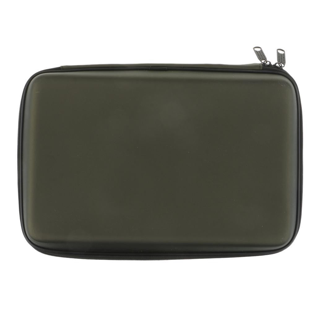 Tackle Box with Foam Lined Storage Case for Bite Indicators And
