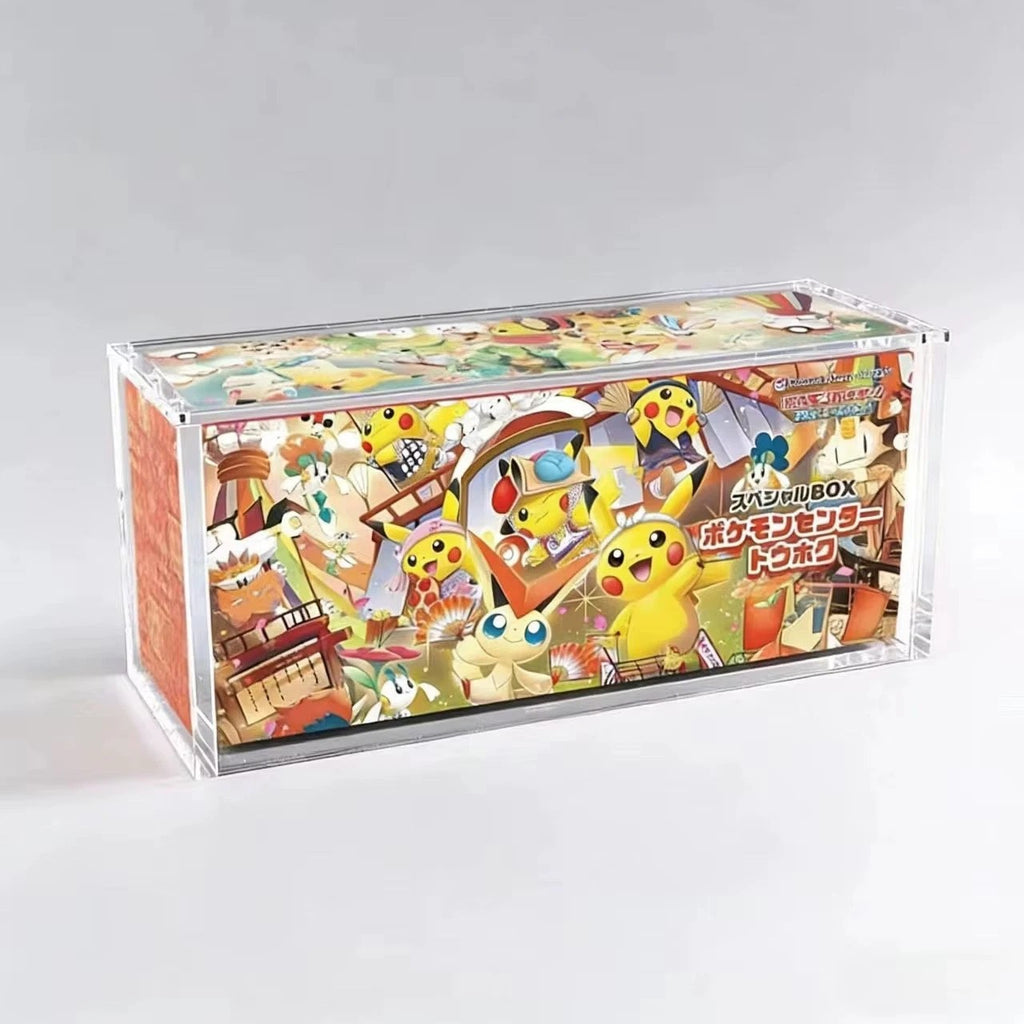 Pokemon Acrylic Case Protector For Hiroshima/Tohoku/Fukuoka Box Storage UK STOCK