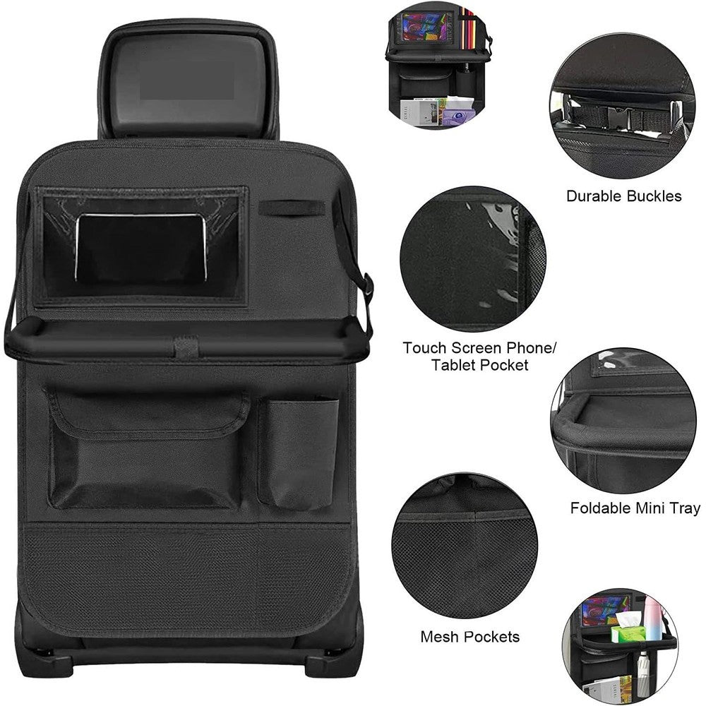Car Seat Back Organiser Tidy Multi Pocket Storage Bag Organizer Holder Travel UK