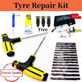 24Pcs Emergency Tyre Puncture Repair Kit Car Van Motorcycle Tubeless Tire Strips
