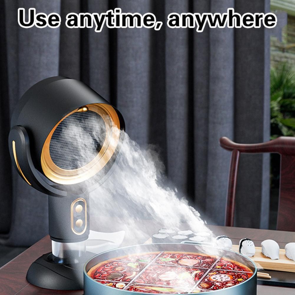 Smoke Away Purifier Extractor Fan Purifier Portable Smoke Purifier Desk Fan UK