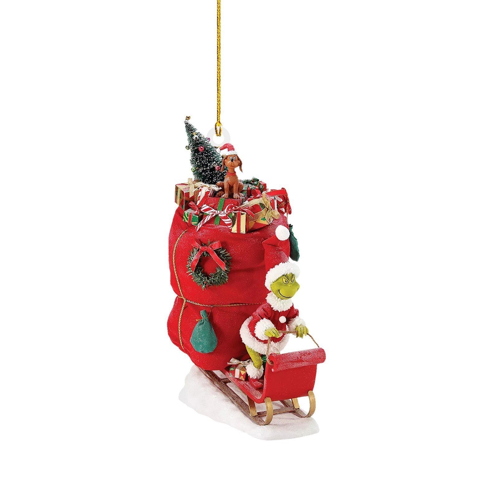 19X Merry Christmas Grinch Ornament Xmas Tree Hanging Figure Decoration Pendants