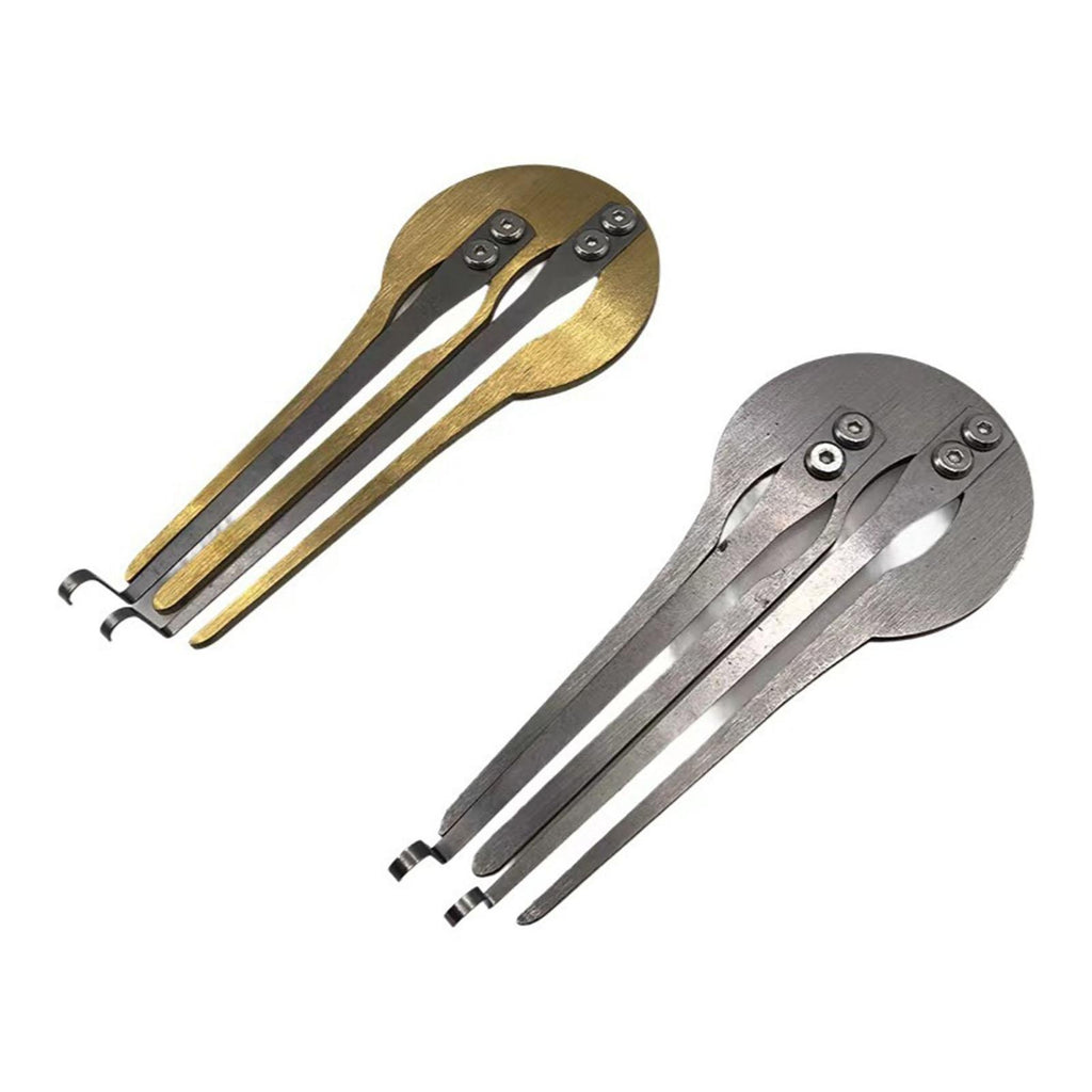1 piece Portable Jaw Harp Double Tone Metal Ethnic Folk Instrument for Beginners