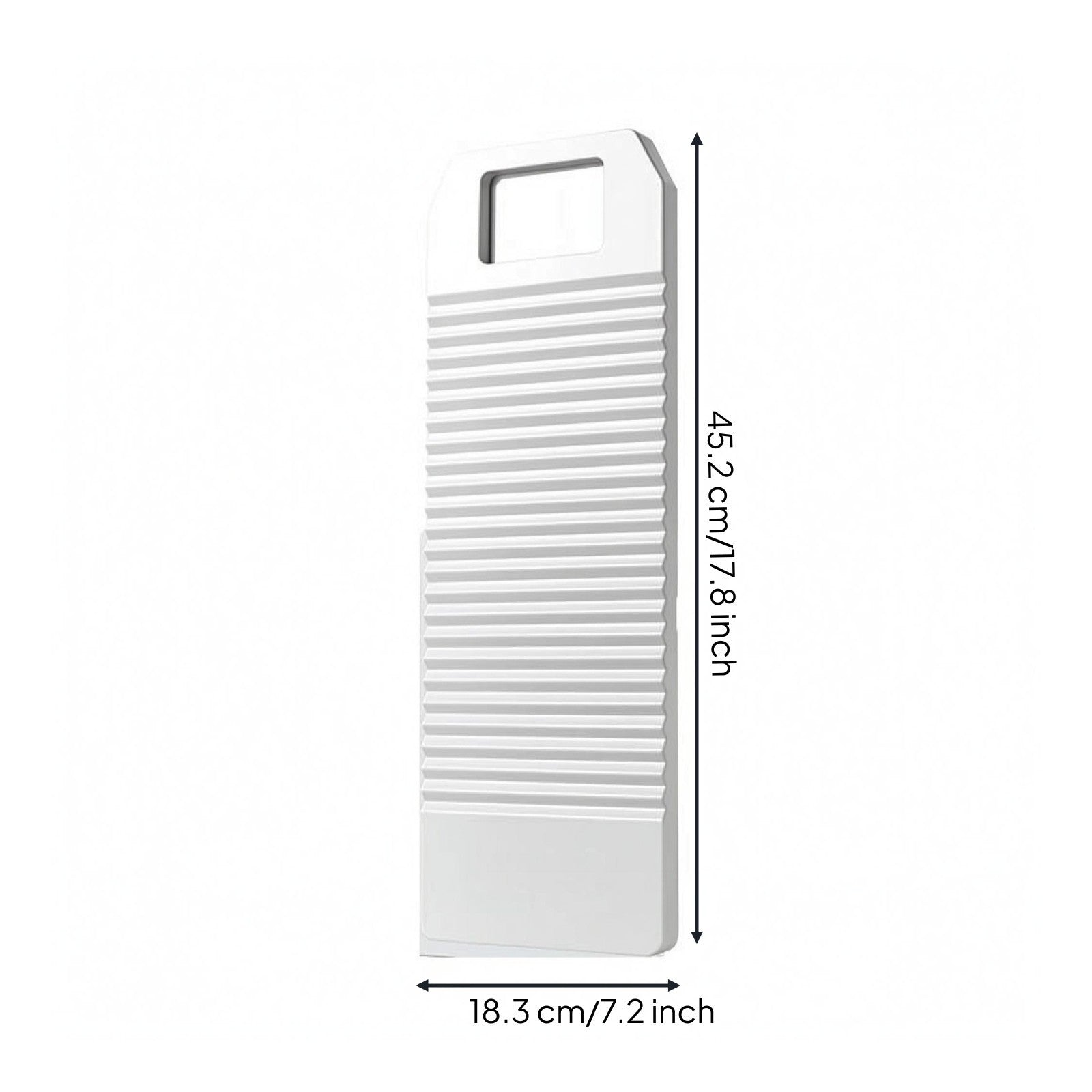 Washboard Basin Thickened Laundry Basin Textured for Soaking Clothes