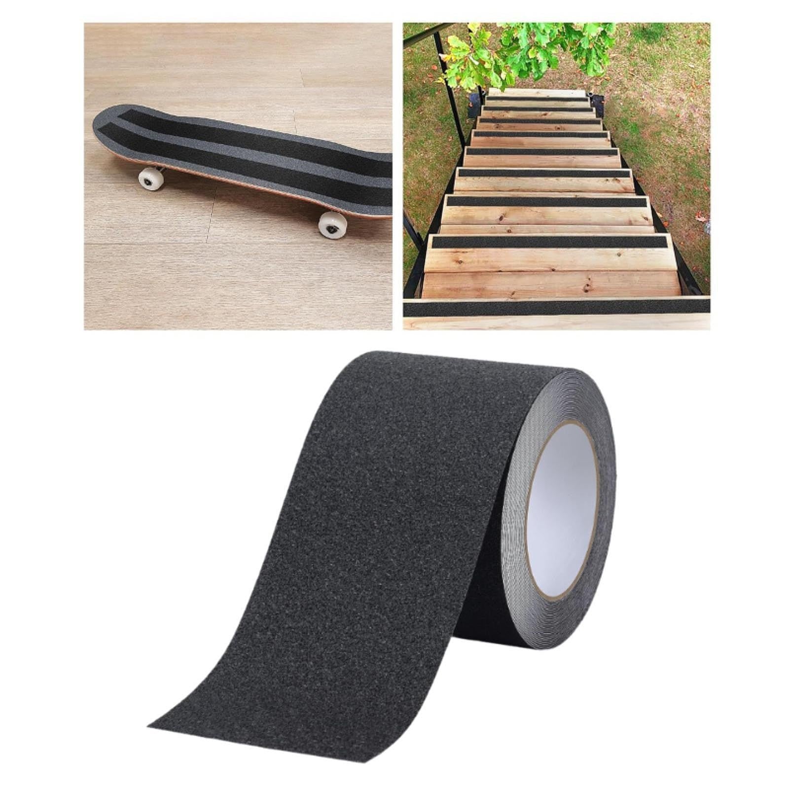 Grip Tape Sticky Decking Strips, Non-Slip Grip Tape Heavy Duty Non-Slip Tape for