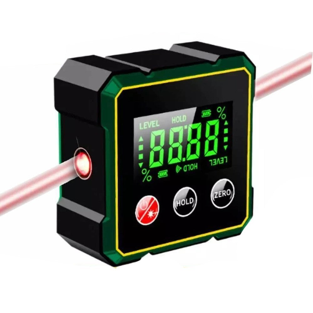 Magnetic Digital Angle Finder with Electronic-Laser, High Precision Angle Tool